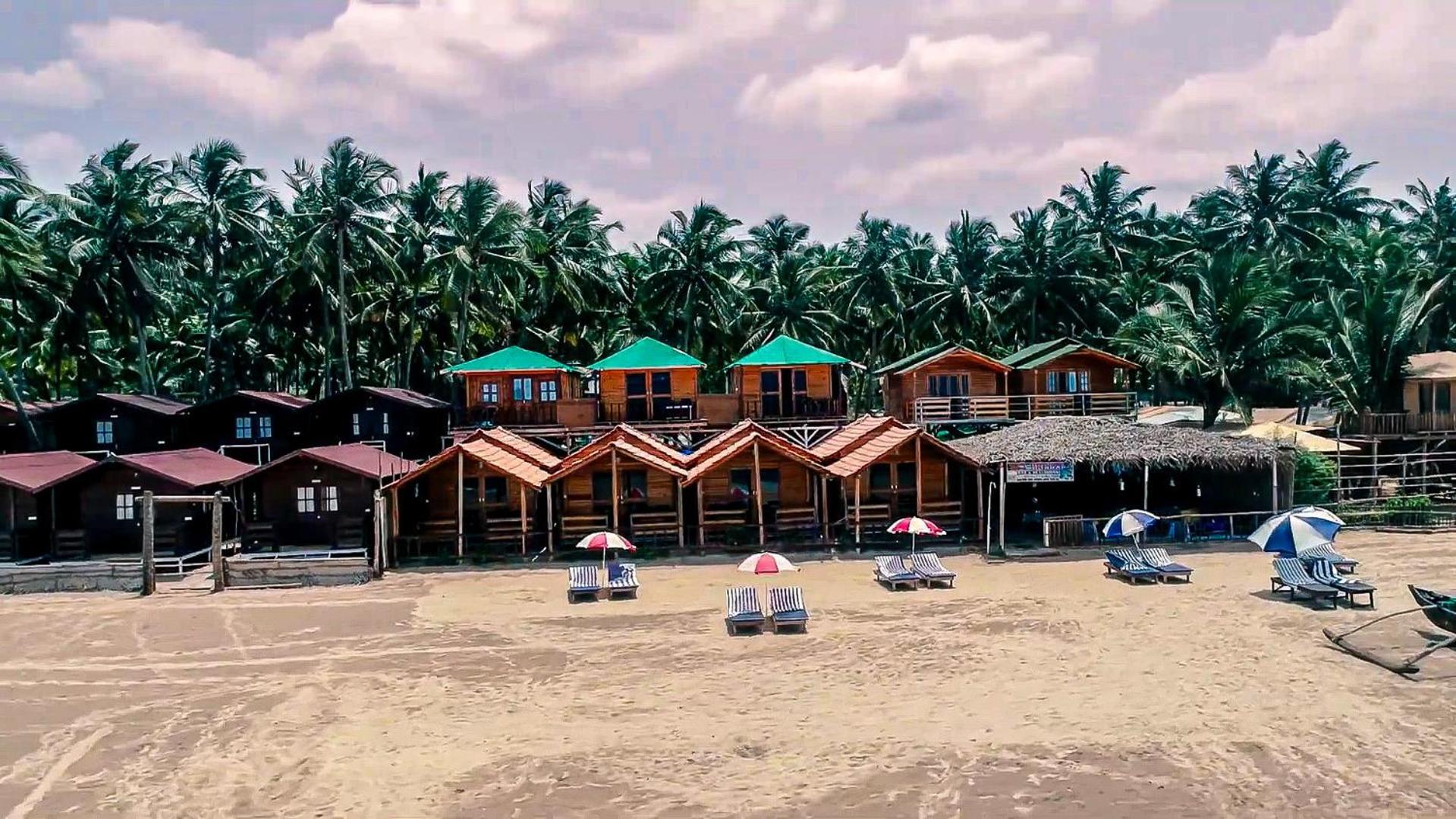 Om Sai Beach Huts Hotel Agonda Exterior photo